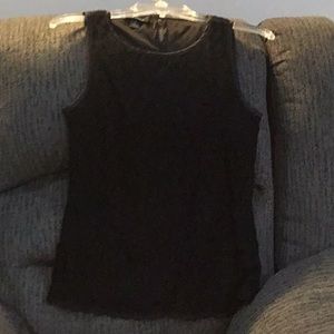 Black lace top